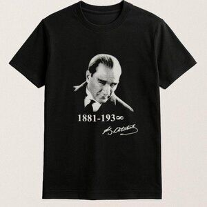 Vintage Mustafa Kemal Atatürk T-Shirt Turkish History Tribute Tee 91